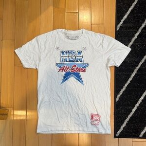 Mitchell & Ness NBA All-Stars White and Blue Tee